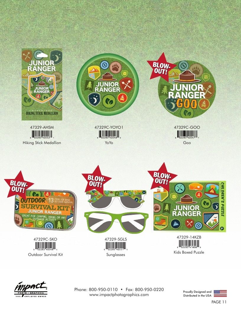Impact Photographics Junior Ranger Catalog Weekly Ad January 1 - December 31, 2026