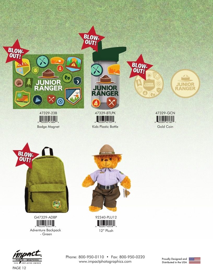 Impact Photographics Junior Ranger Catalog Weekly Ad January 1 - December 31, 2026