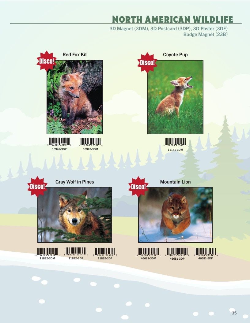 Impact Photographics North American Wildlife Catalog Weekly Ad January 1 - December 31, 2026