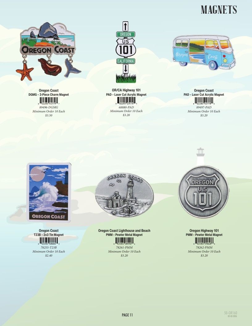 Impact Photographics Oregon Coast Products Catalog Weekly Ad January 1 - December 31, 2026