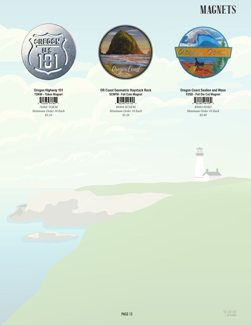 Impact Photographics Oregon Coast Products Catalog Weekly Ad January 1 - December 31, 2026