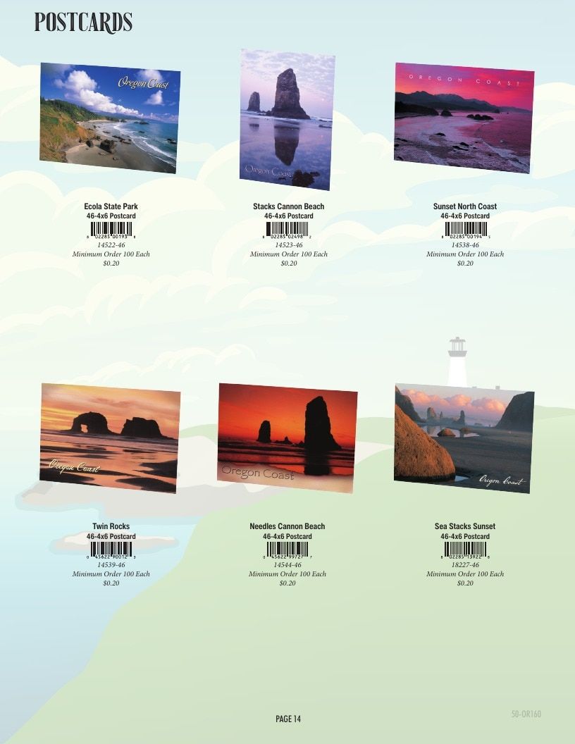 Impact Photographics Oregon Coast Products Catalog Weekly Ad January 1 - December 31, 2026