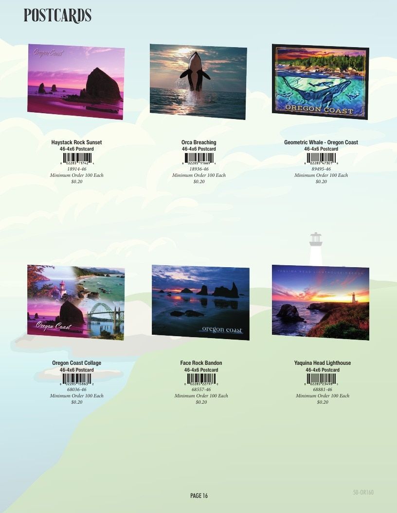 Impact Photographics Oregon Coast Products Catalog Weekly Ad January 1 - December 31, 2026