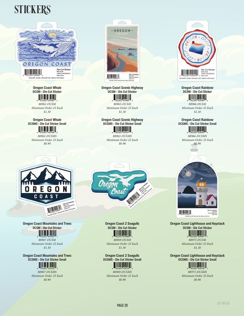 Impact Photographics Oregon Coast Products Catalog Weekly Ad January 1 - December 31, 2026