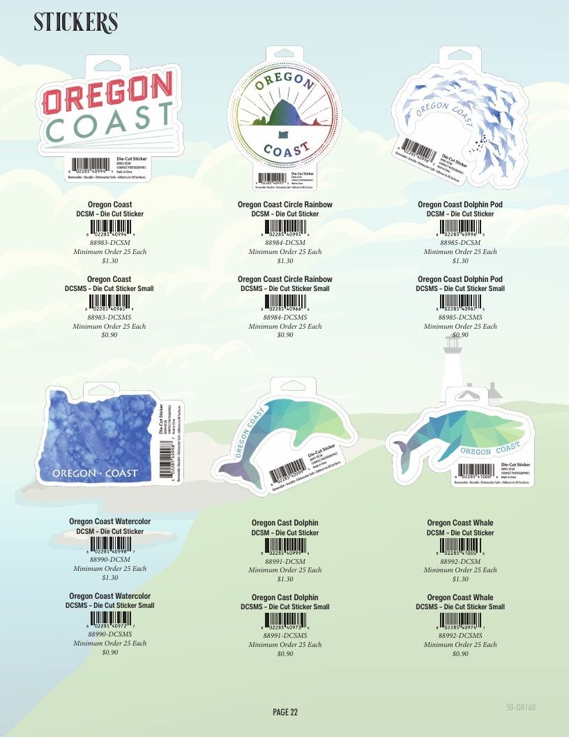 Impact Photographics Oregon Coast Products Catalog Weekly Ad January 1 - December 31, 2026