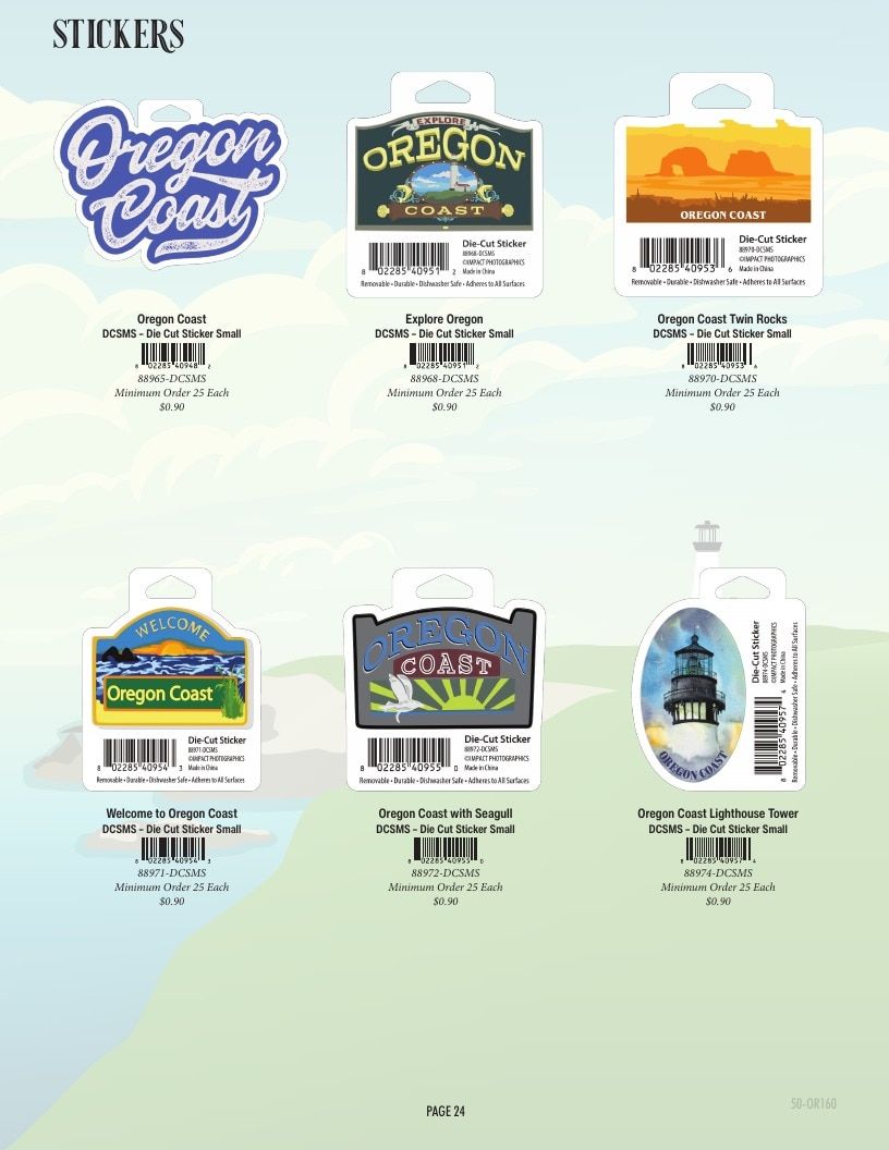 Impact Photographics Oregon Coast Products Catalog Weekly Ad January 1 - December 31, 2026