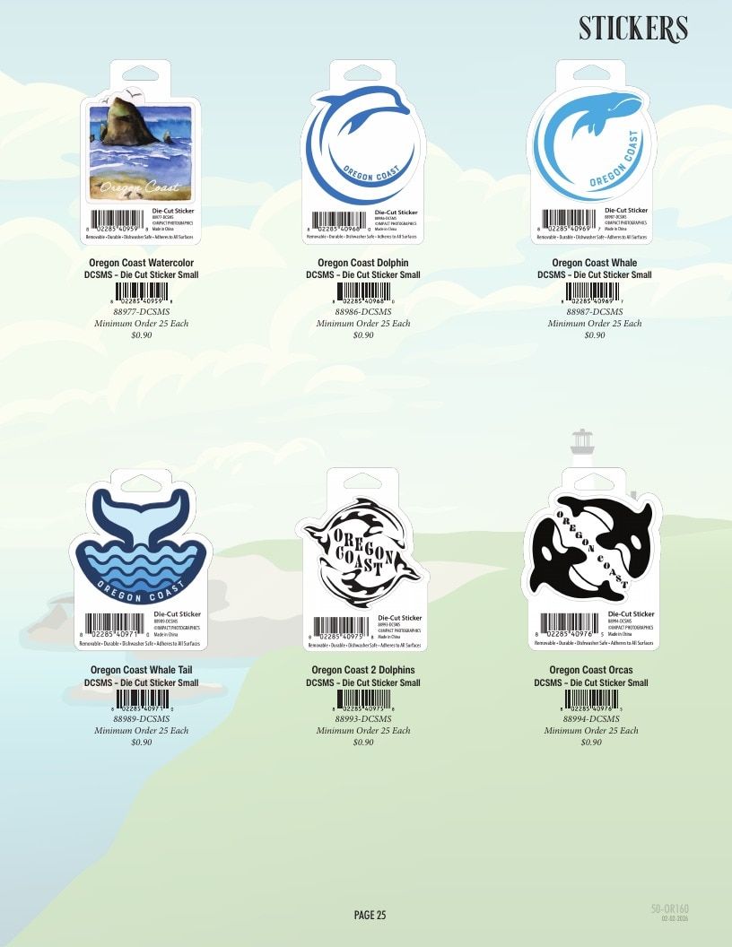Impact Photographics Oregon Coast Products Catalog Weekly Ad January 1 - December 31, 2026