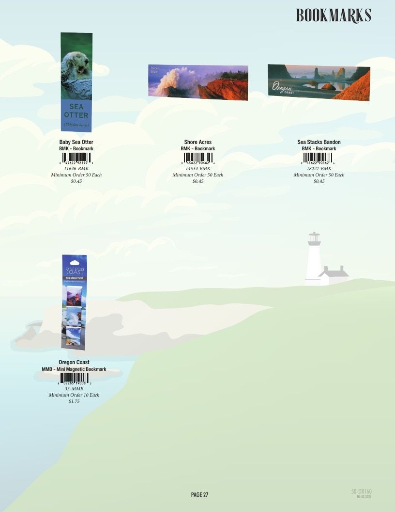 Impact Photographics Oregon Coast Products Catalog Weekly Ad January 1 - December 31, 2026