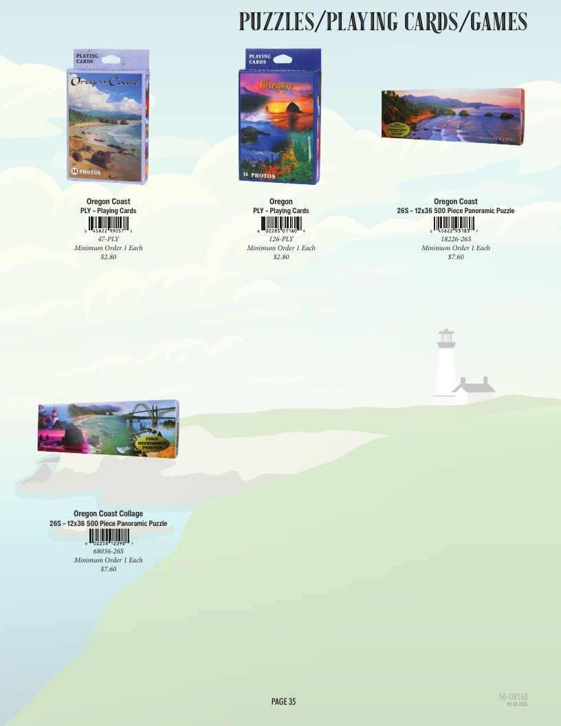 Impact Photographics Oregon Coast Products Catalog Weekly Ad January 1 - December 31, 2026