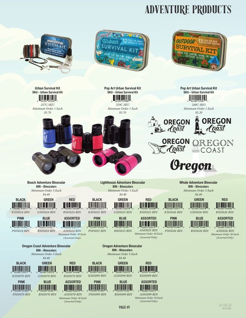 Impact Photographics Oregon Coast Products Catalog Weekly Ad January 1 - December 31, 2026
