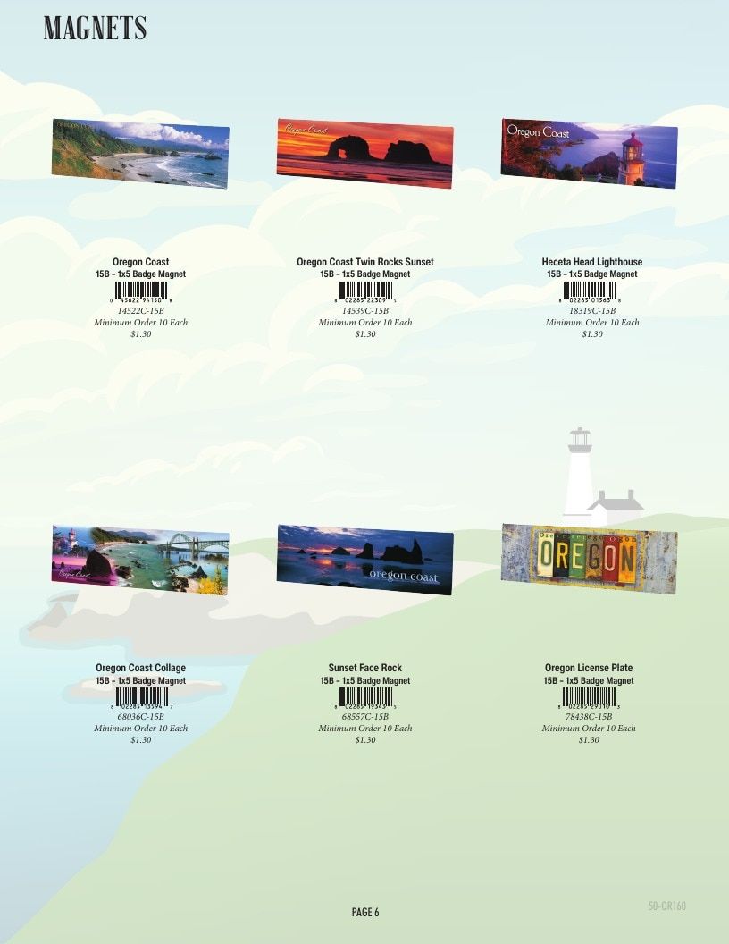 Impact Photographics Oregon Coast Products Catalog Weekly Ad January 1 - December 31, 2026
