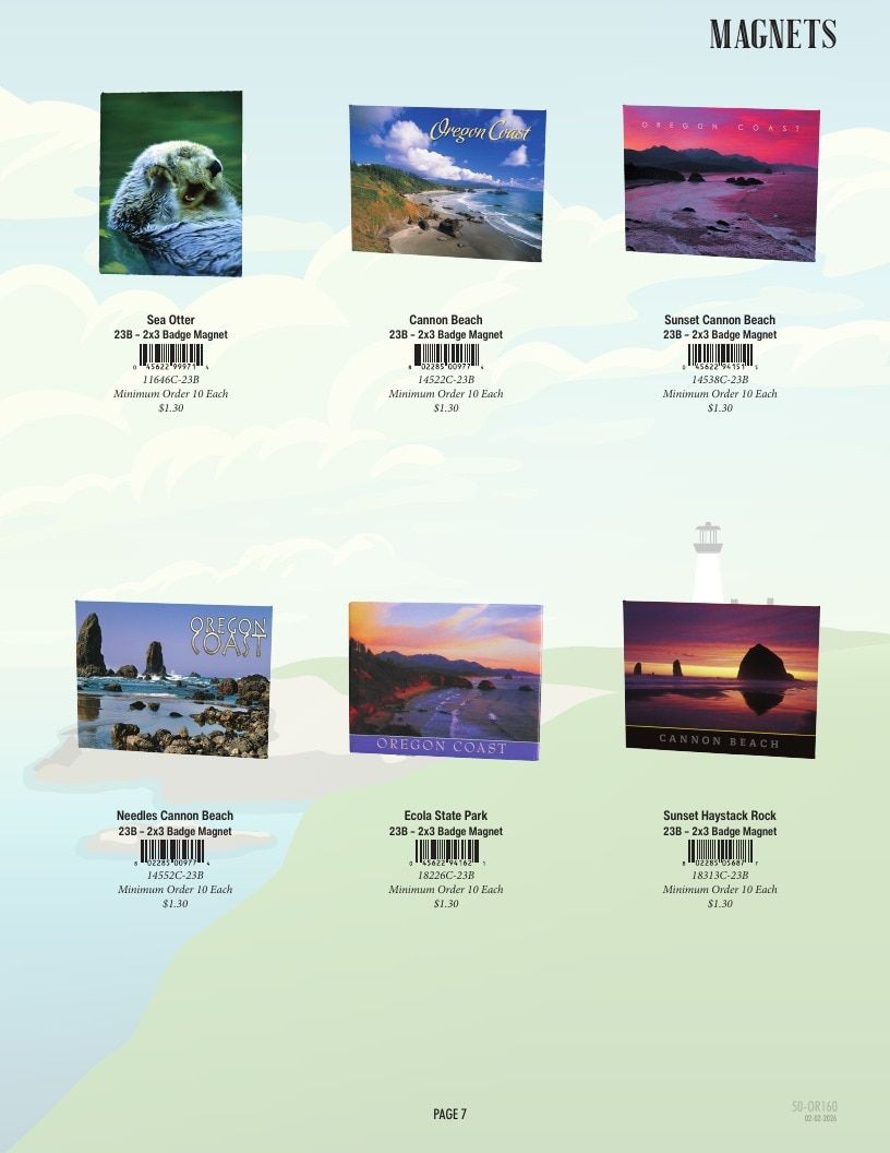 Impact Photographics Oregon Coast Products Catalog Weekly Ad January 1 - December 31, 2026