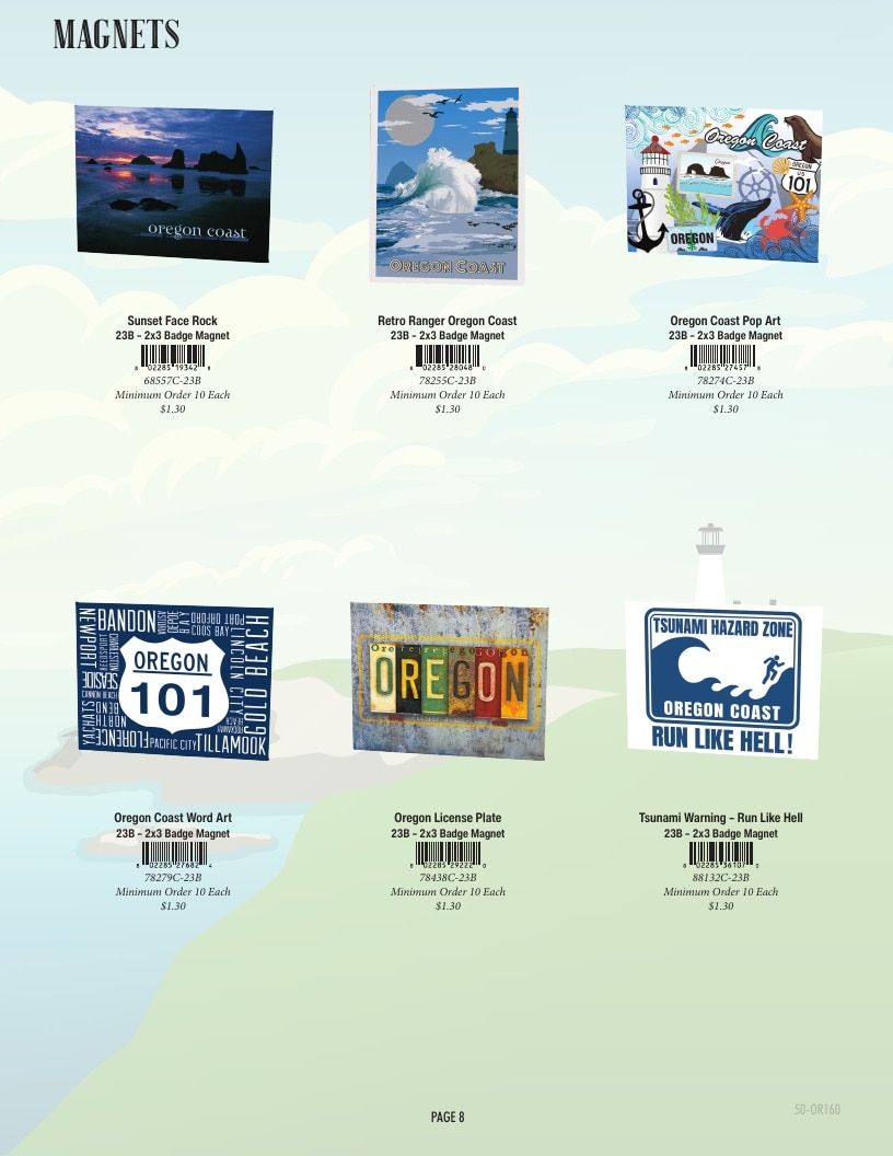 Impact Photographics Oregon Coast Products Catalog Weekly Ad January 1 - December 31, 2026