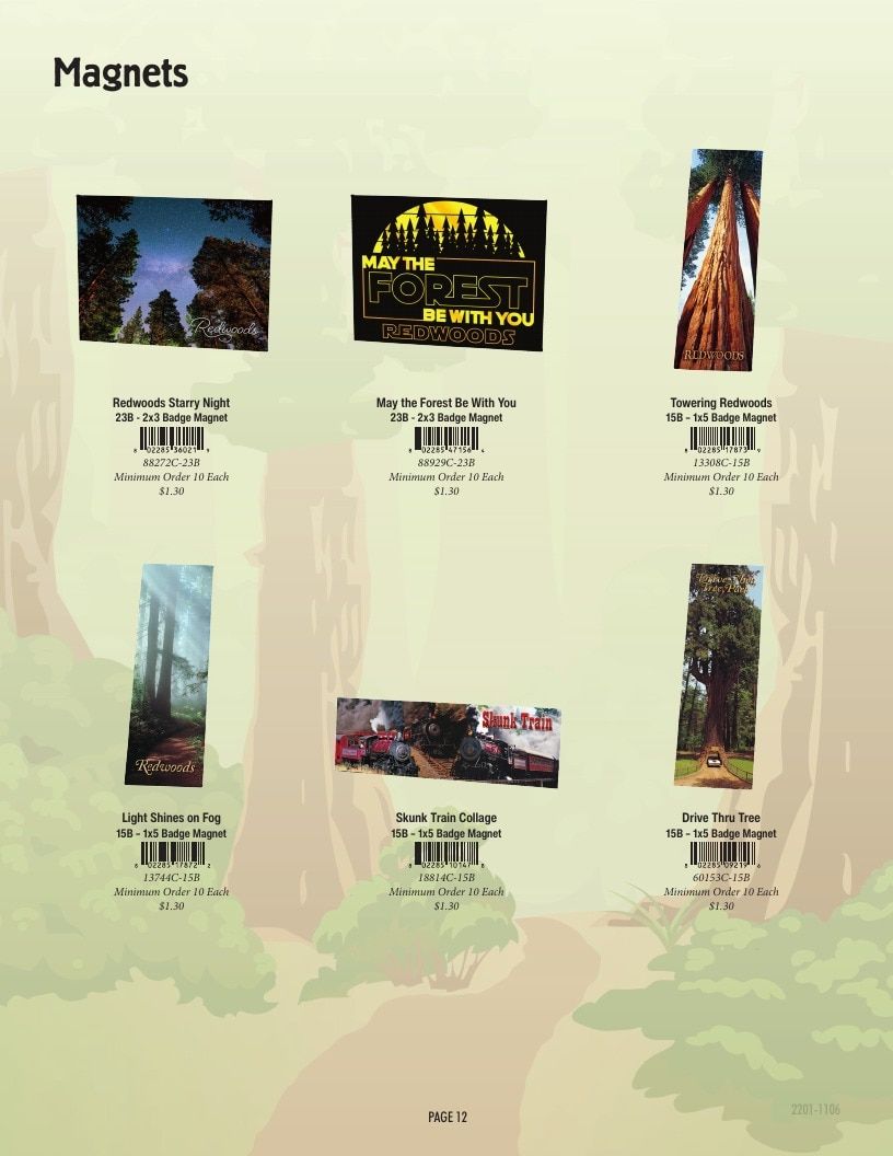 Impact Photographics Redwoods Catalog Weekly Ad January 1 - December 31, 2026