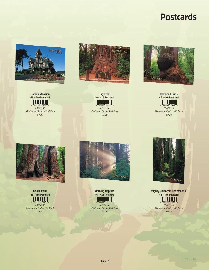 Impact Photographics Redwoods Catalog Weekly Ad January 1 - December 31, 2026
