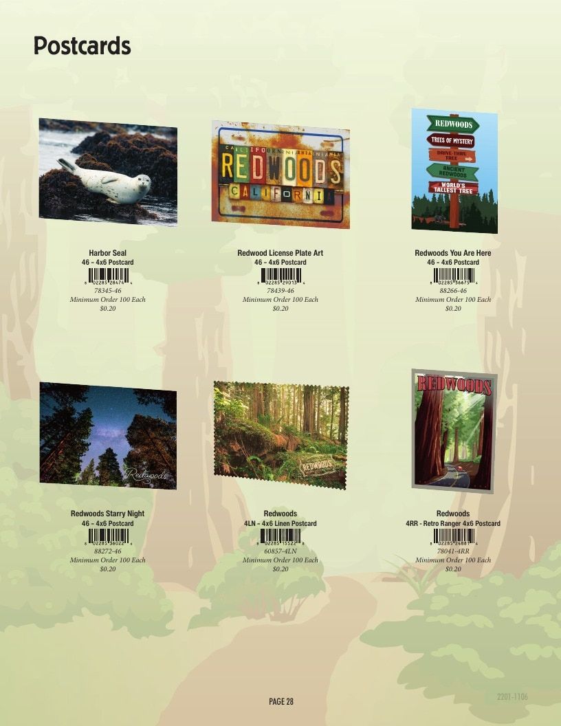 Impact Photographics Redwoods Catalog Weekly Ad January 1 - December 31, 2026