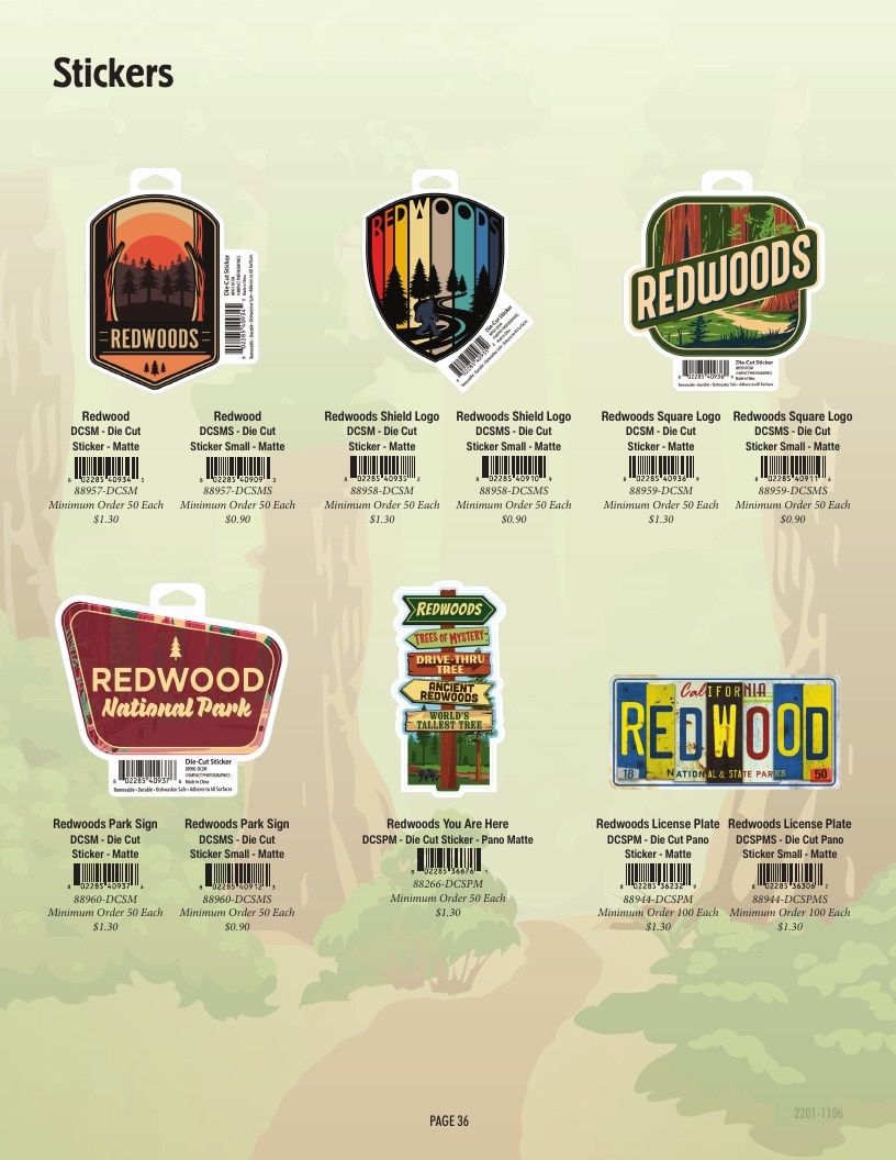 Impact Photographics Redwoods Catalog Weekly Ad January 1 - December 31, 2026