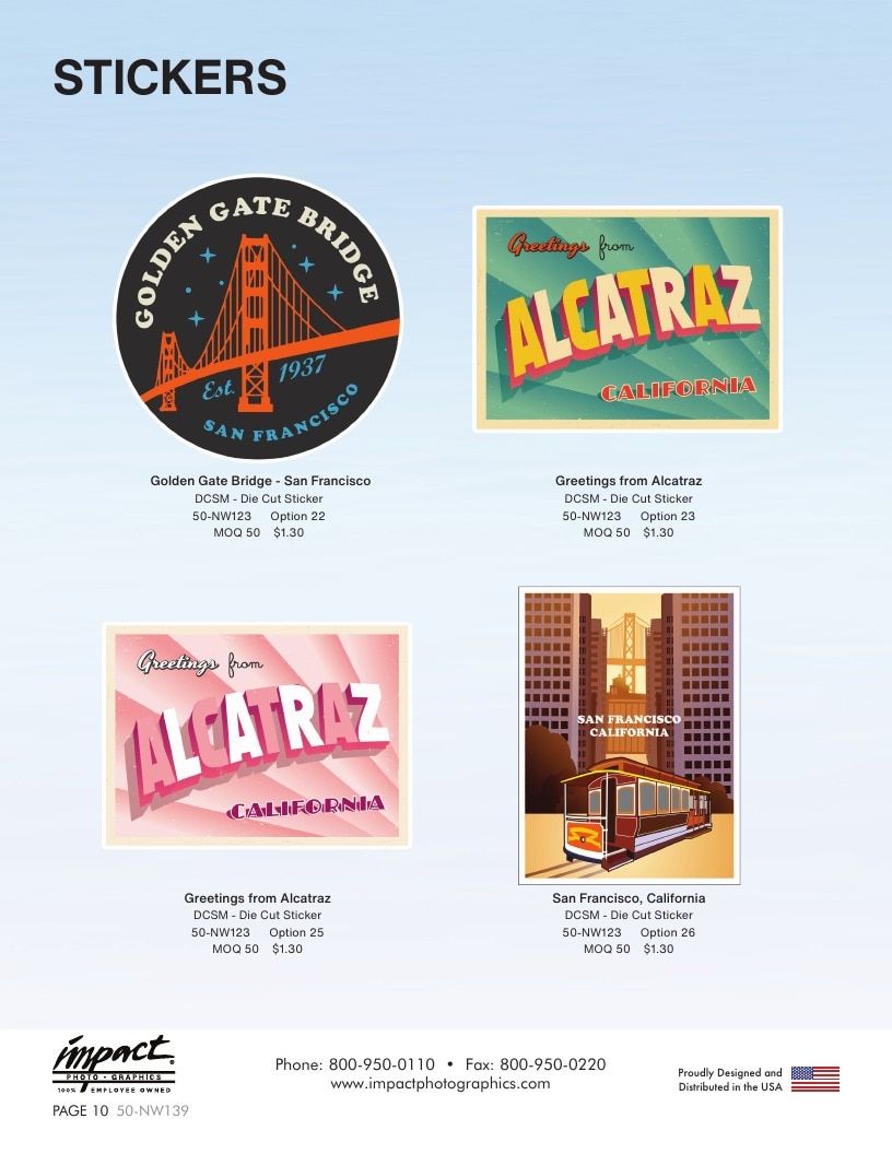Impact Photographics San Francisco Products Catalog Weekly Ad January 1 - December 31, 2026