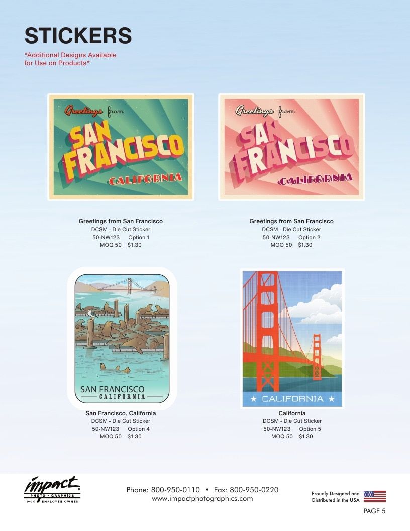 Impact Photographics San Francisco Products Catalog Weekly Ad January 1 - December 31, 2026