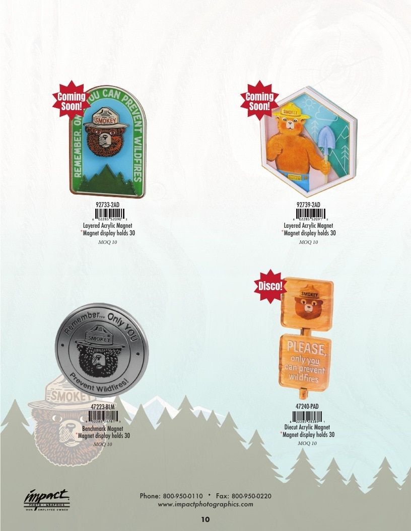 Impact Photographics Smokey Bear Catalog Weekly Ad January 1 - December 31, 2026