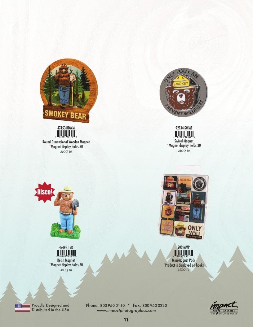 Impact Photographics Smokey Bear Catalog Weekly Ad January 1 - December 31, 2026
