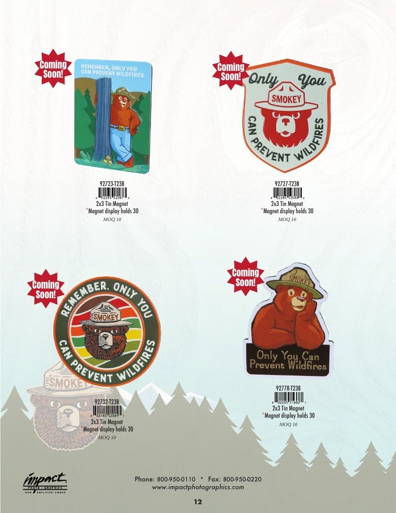 Impact Photographics Smokey Bear Catalog Weekly Ad January 1 - December 31, 2026