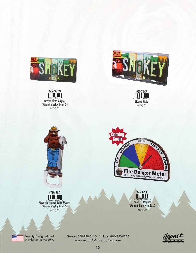 Impact Photographics Smokey Bear Catalog Weekly Ad January 1 - December 31, 2026