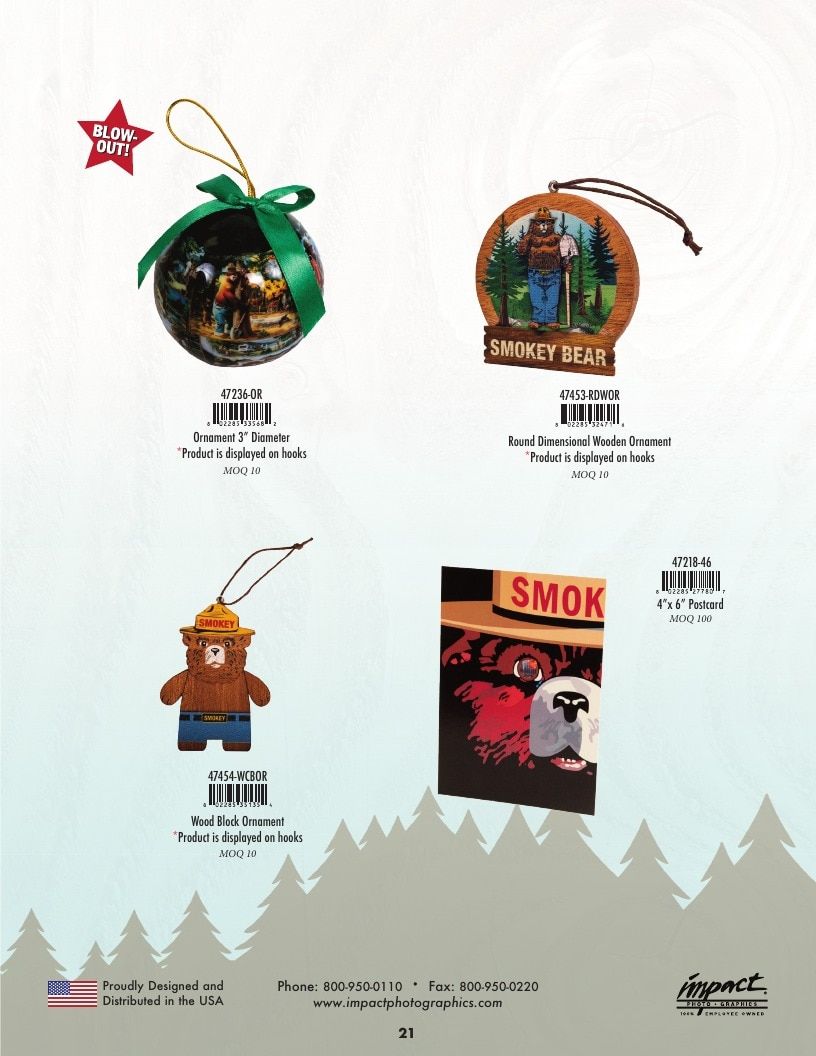 Impact Photographics Smokey Bear Catalog Weekly Ad January 1 - December 31, 2026