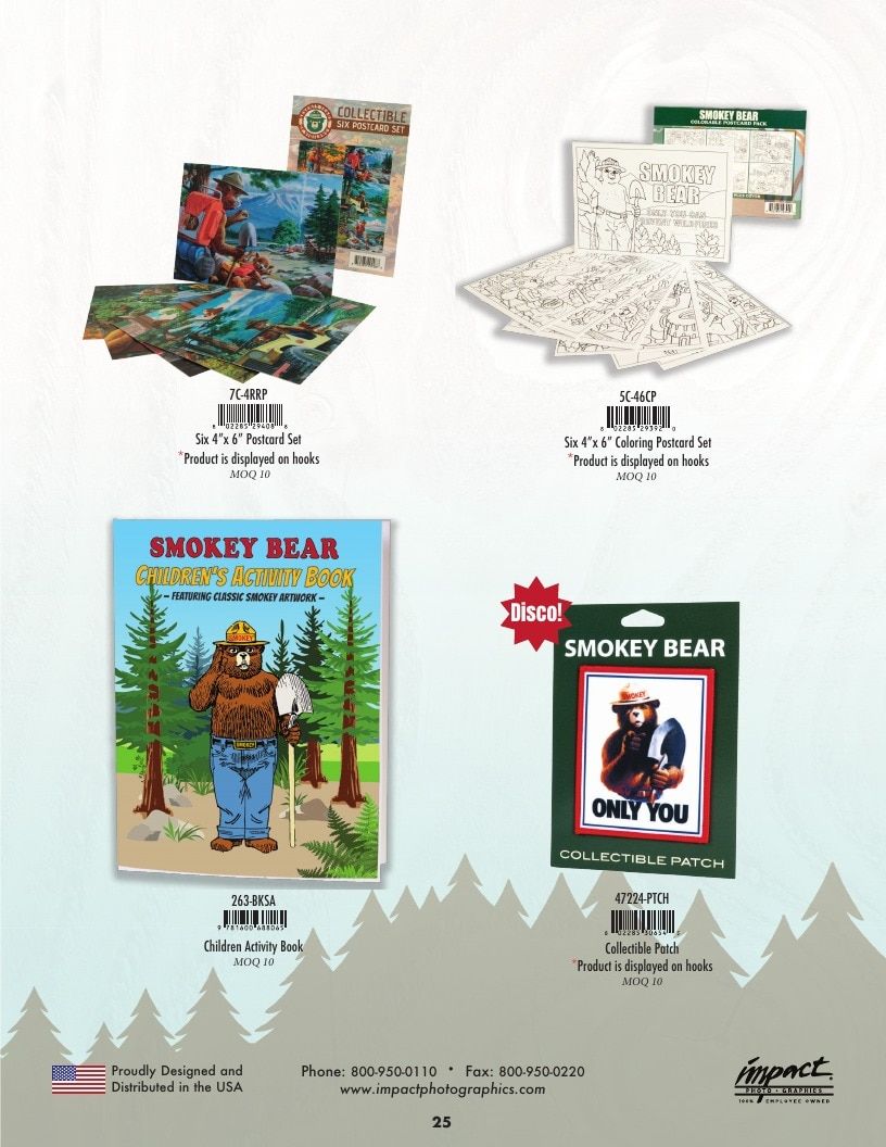 Impact Photographics Smokey Bear Catalog Weekly Ad January 1 - December 31, 2026