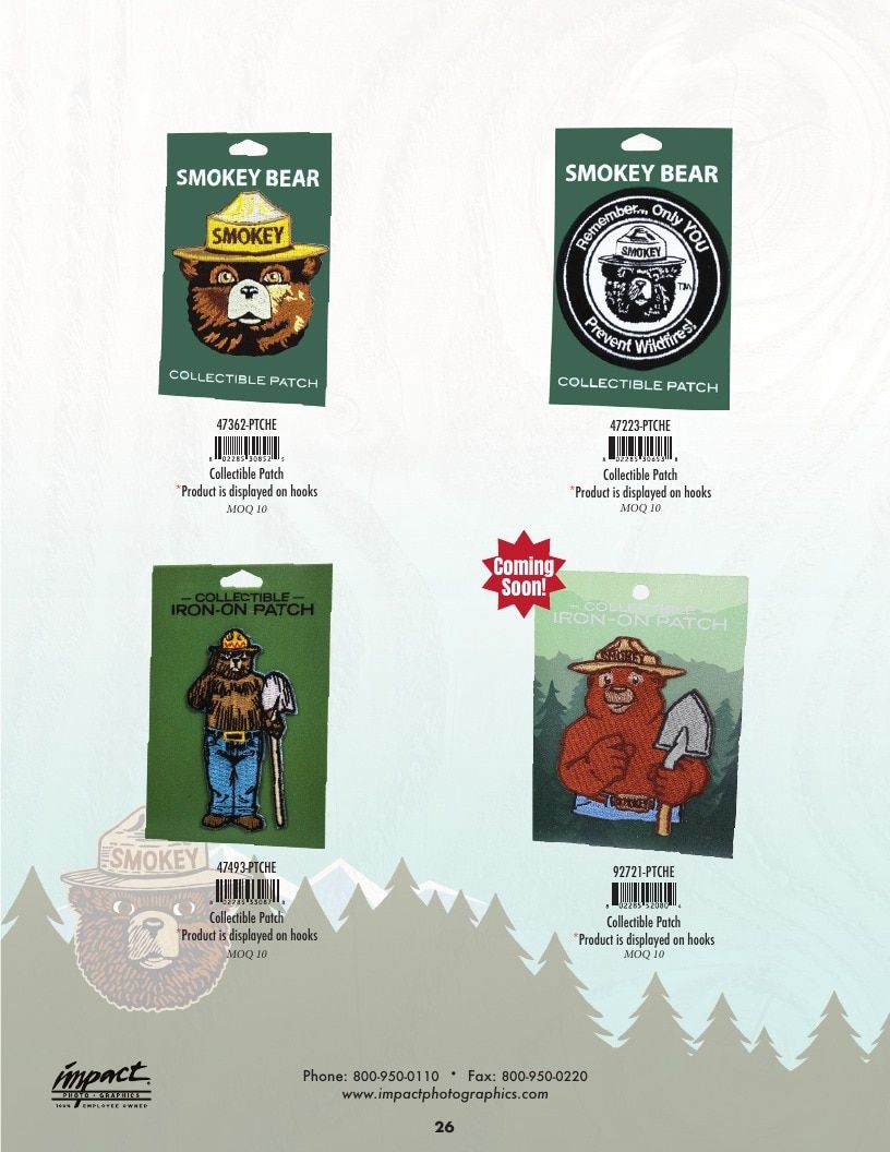 Impact Photographics Smokey Bear Catalog Weekly Ad January 1 - December 31, 2026