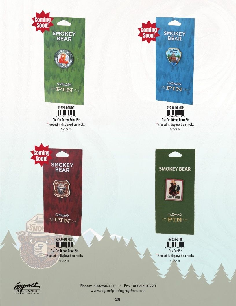 Impact Photographics Smokey Bear Catalog Weekly Ad January 1 - December 31, 2026