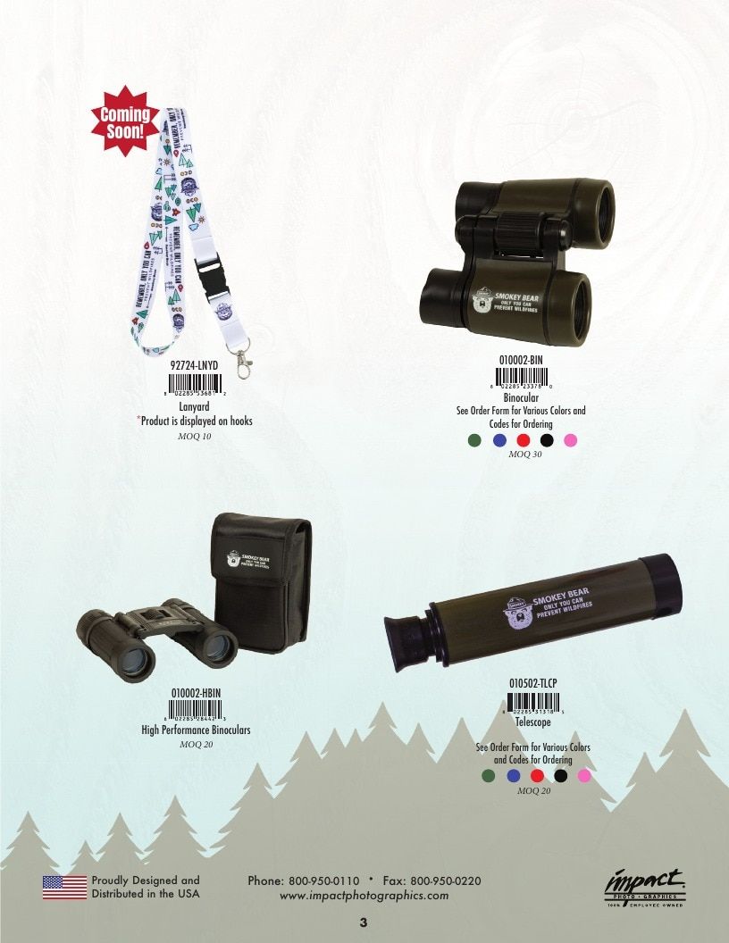 Impact Photographics Smokey Bear Catalog Weekly Ad January 1 - December 31, 2026