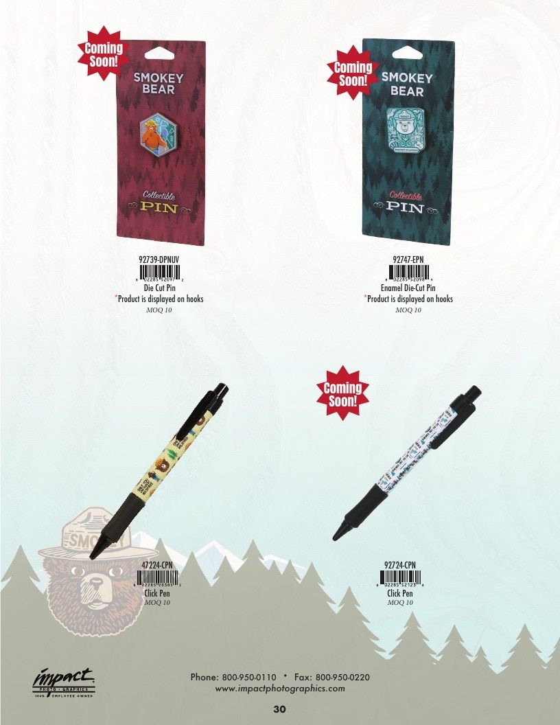 Impact Photographics Smokey Bear Catalog Weekly Ad January 1 - December 31, 2026