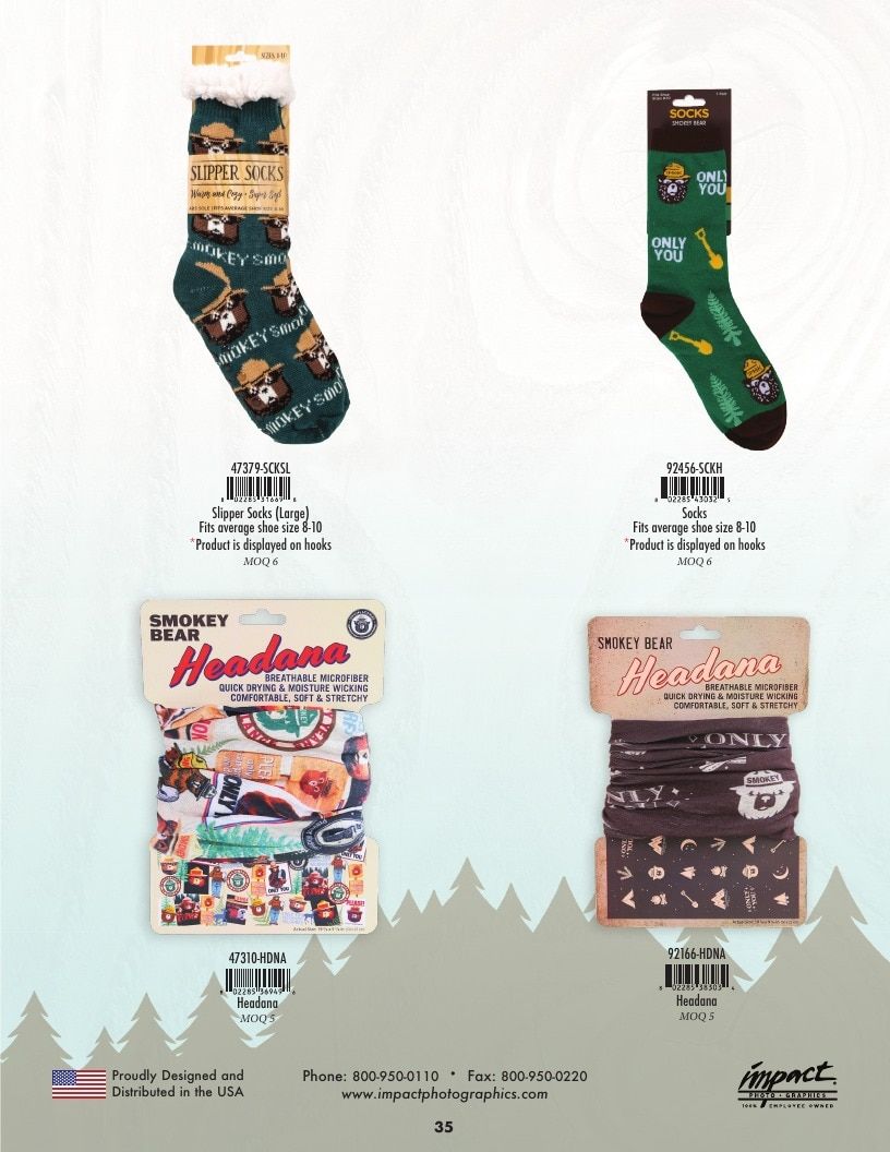 Impact Photographics Smokey Bear Catalog Weekly Ad January 1 - December 31, 2026