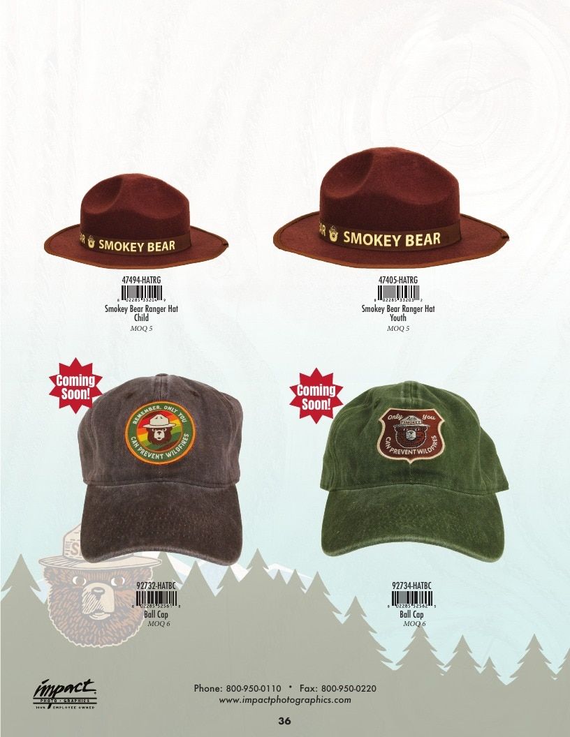 Impact Photographics Smokey Bear Catalog Weekly Ad January 1 - December 31, 2026