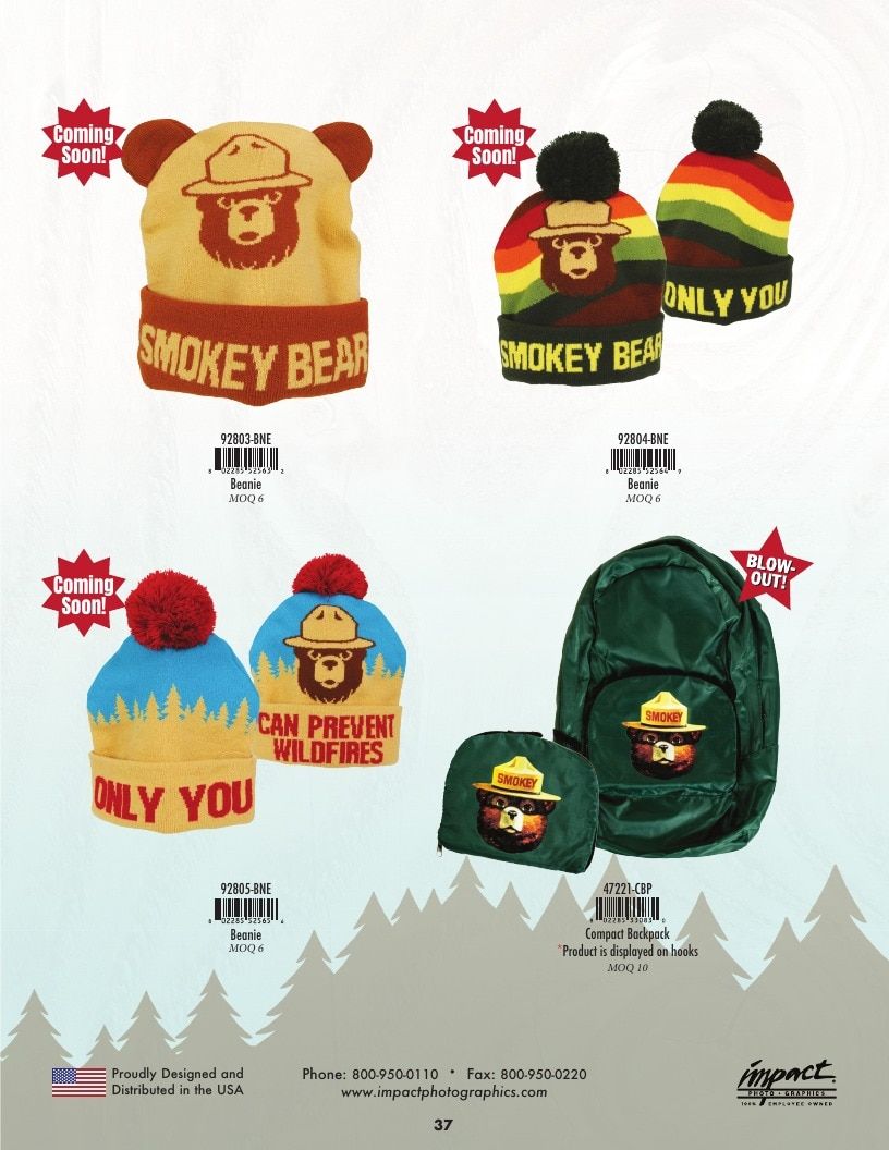 Impact Photographics Smokey Bear Catalog Weekly Ad January 1 - December 31, 2026