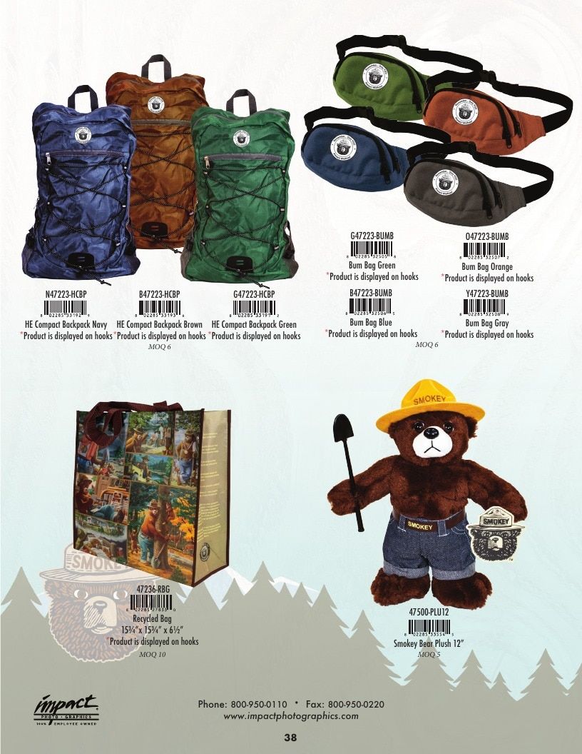 Impact Photographics Smokey Bear Catalog Weekly Ad January 1 - December 31, 2026