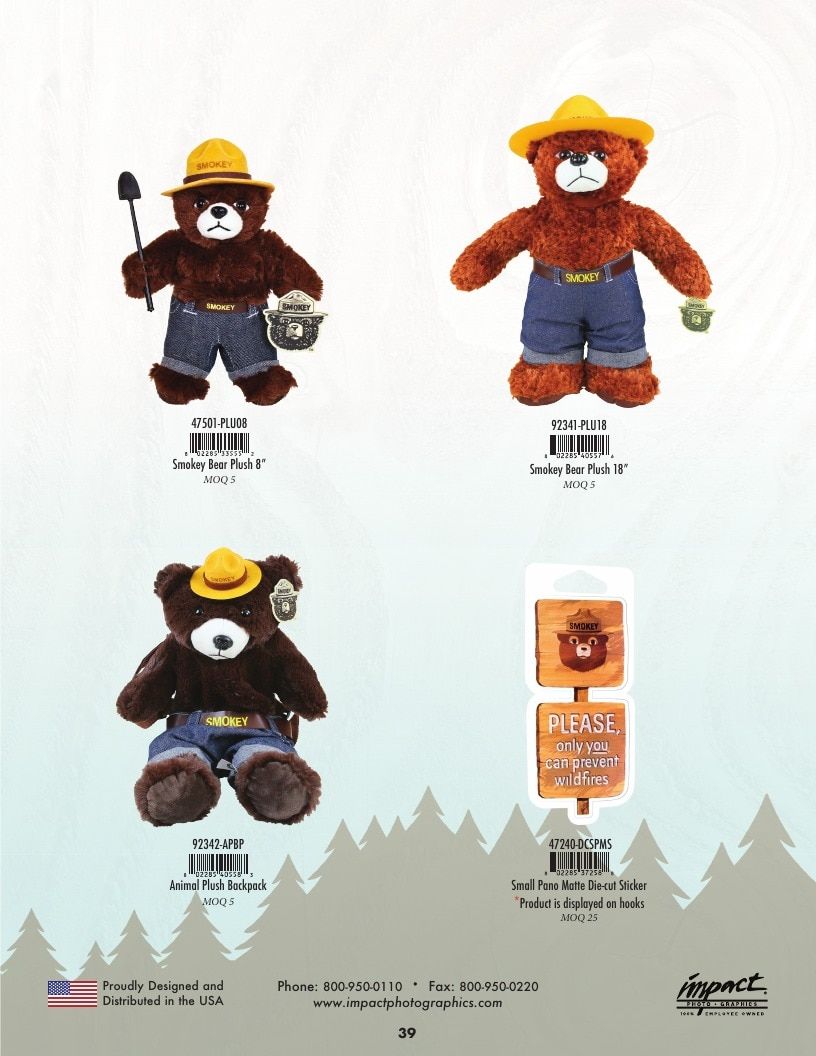 Impact Photographics Smokey Bear Catalog Weekly Ad January 1 - December 31, 2026