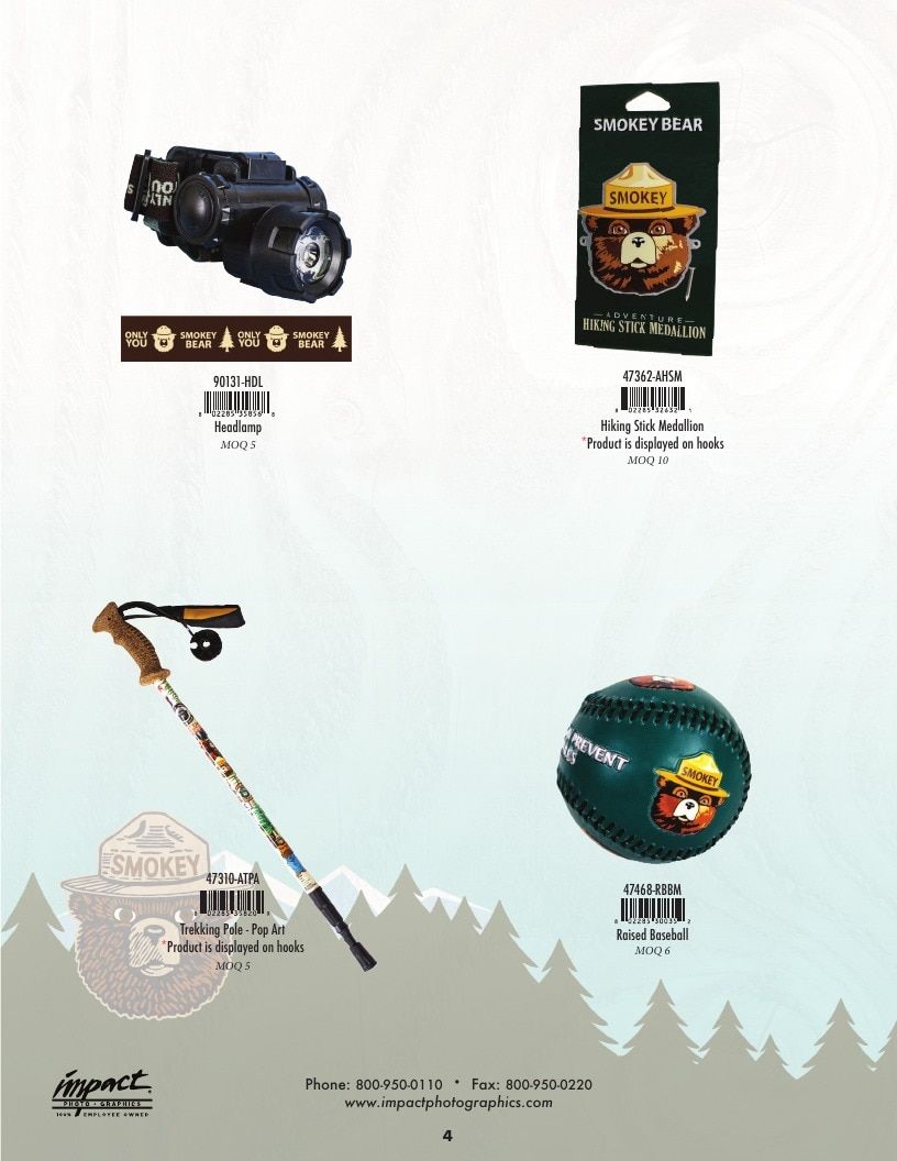 Impact Photographics Smokey Bear Catalog Weekly Ad January 1 - December 31, 2026