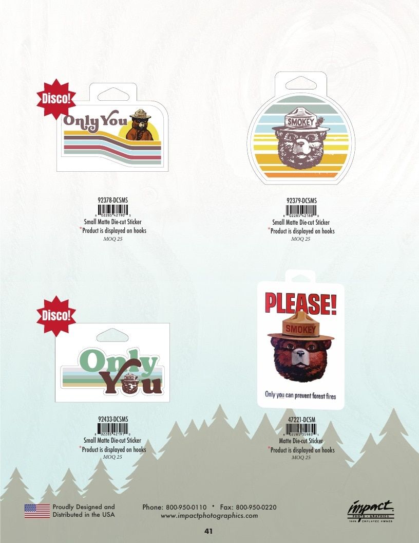 Impact Photographics Smokey Bear Catalog Weekly Ad January 1 - December 31, 2026