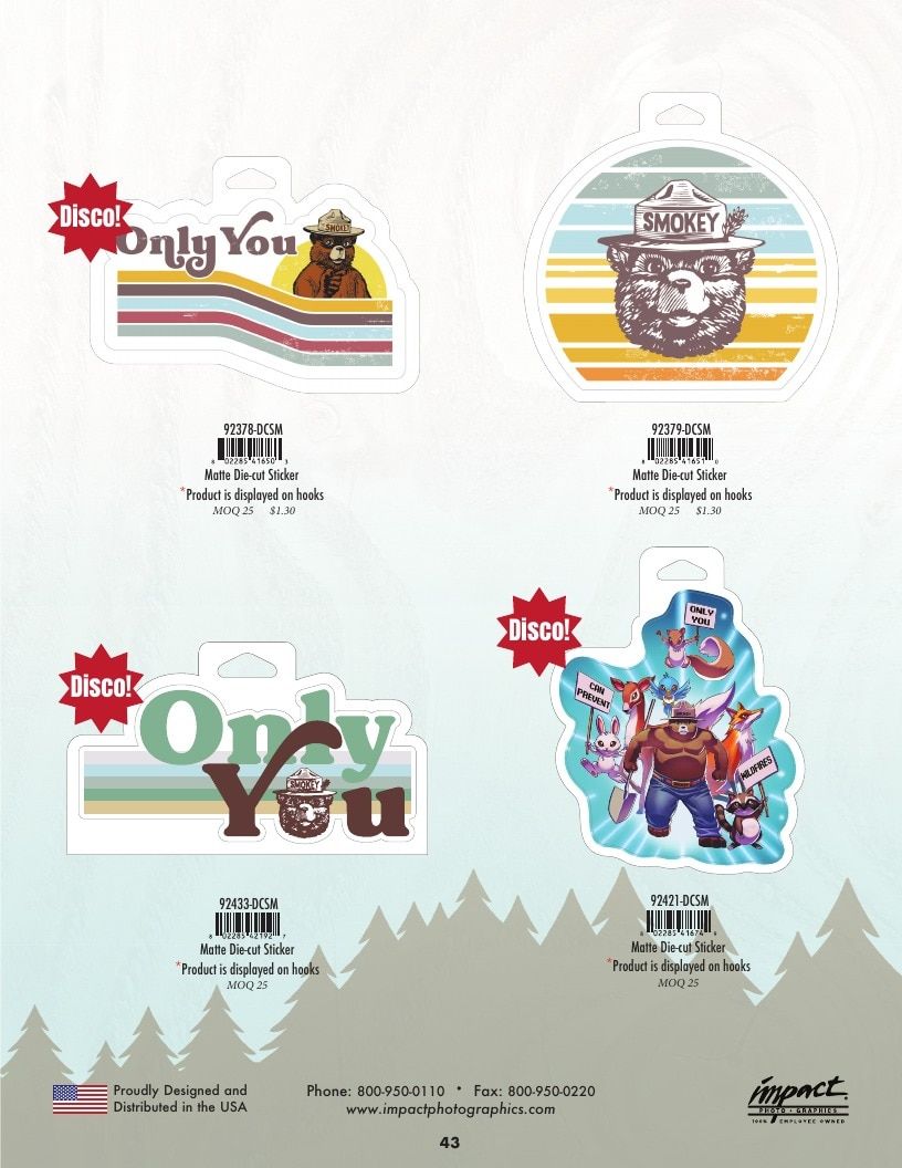 Impact Photographics Smokey Bear Catalog Weekly Ad January 1 - December 31, 2026