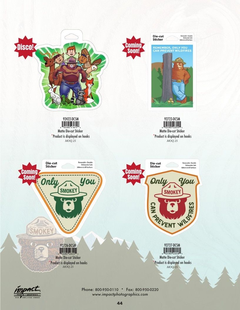 Impact Photographics Smokey Bear Catalog Weekly Ad January 1 - December 31, 2026