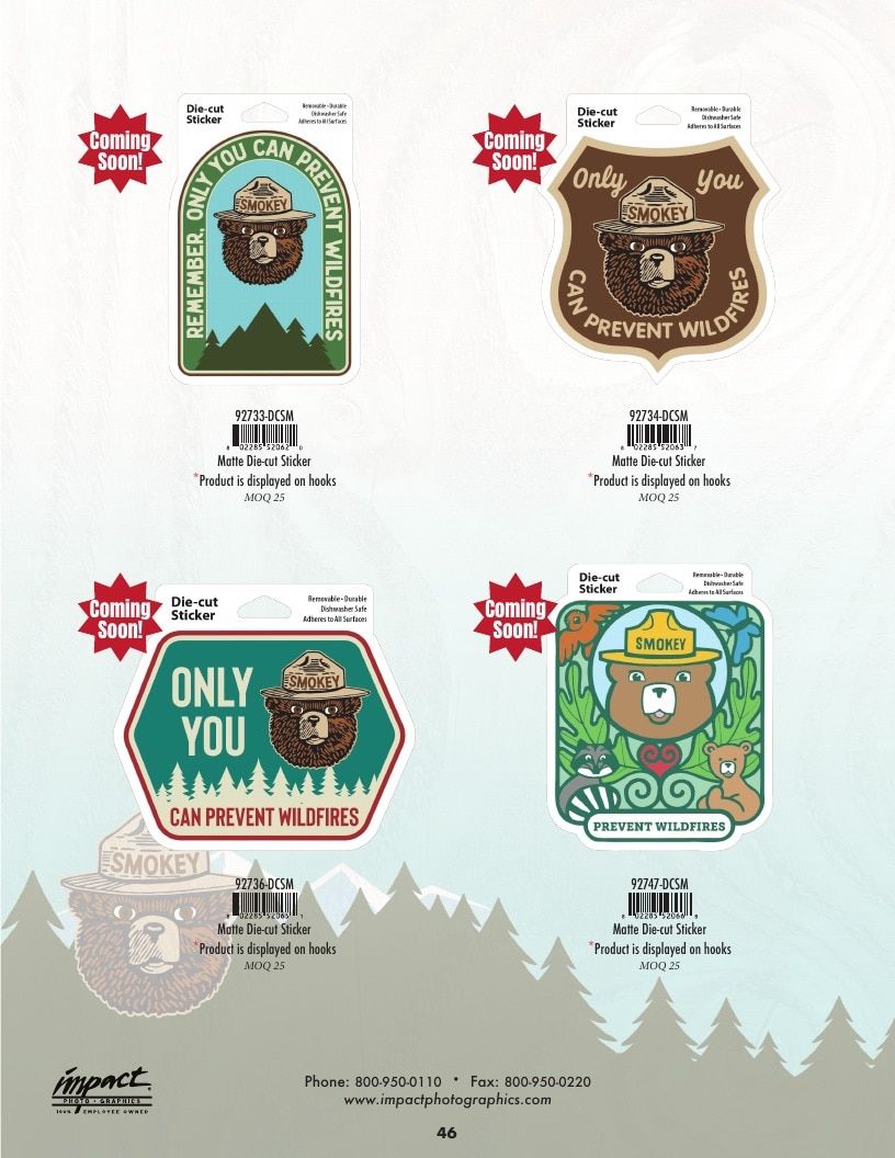 Impact Photographics Smokey Bear Catalog Weekly Ad January 1 - December 31, 2026