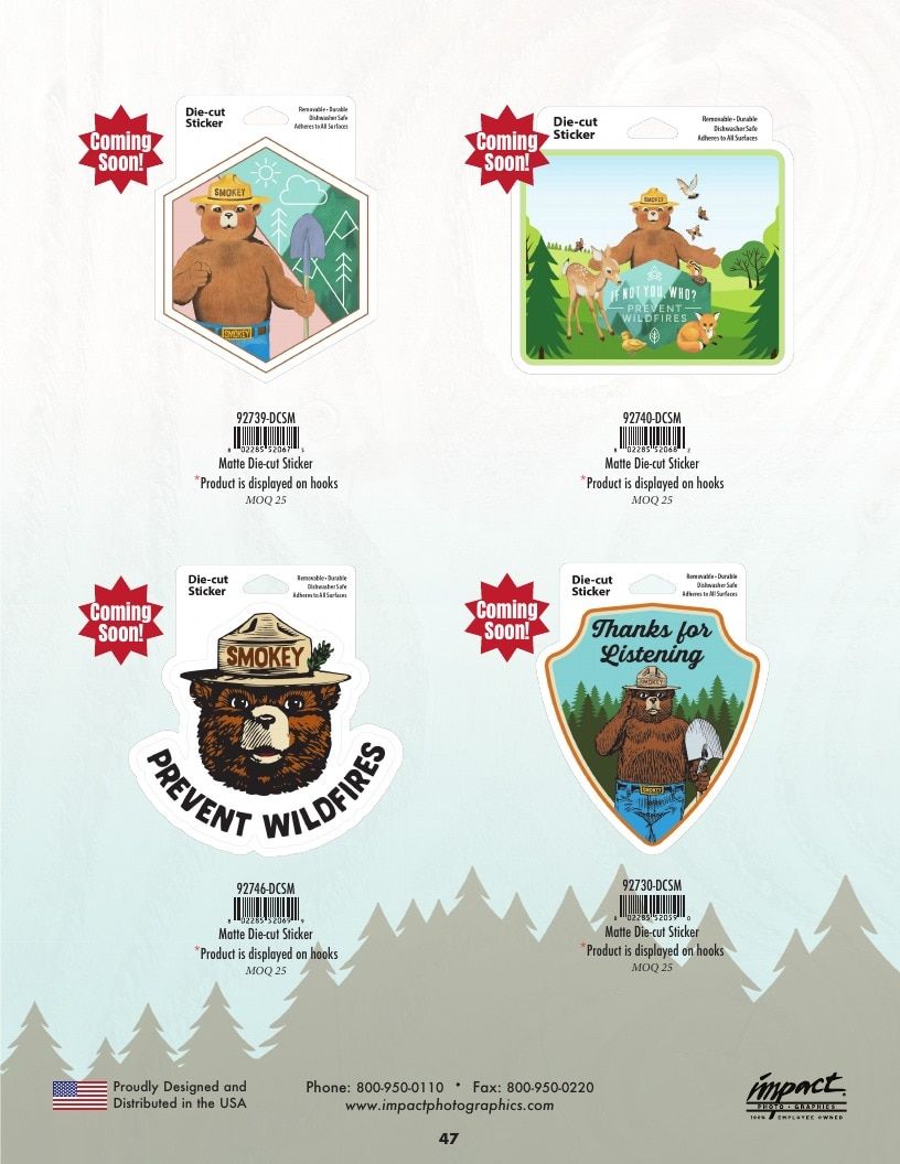 Impact Photographics Smokey Bear Catalog Weekly Ad January 1 - December 31, 2026