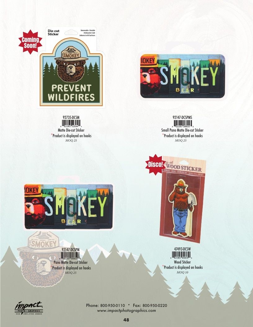Impact Photographics Smokey Bear Catalog Weekly Ad January 1 - December 31, 2026