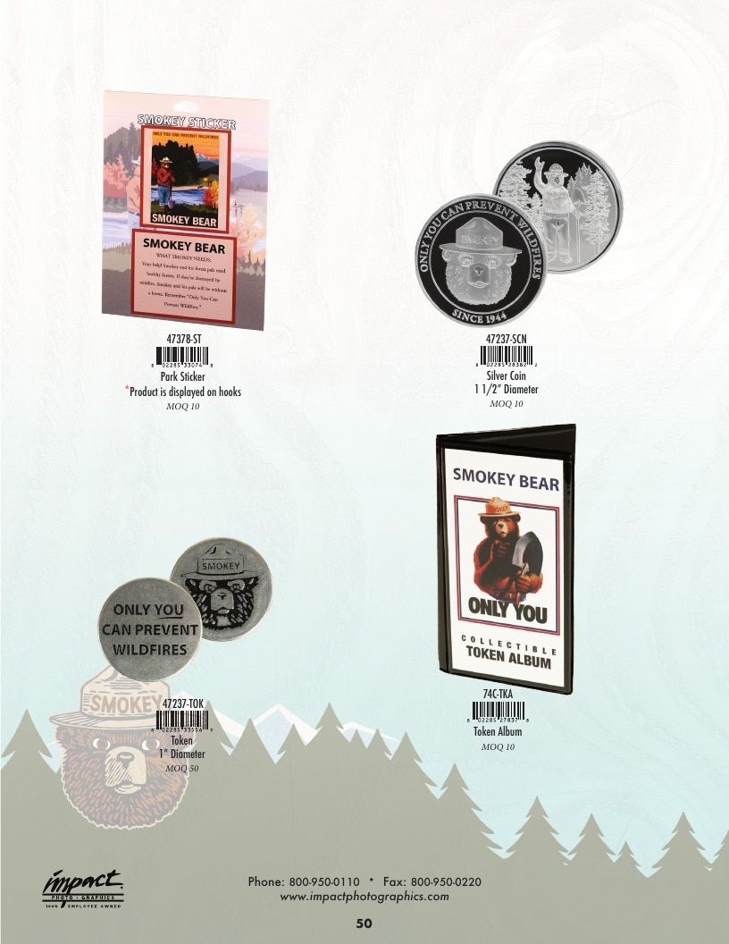 Impact Photographics Smokey Bear Catalog Weekly Ad January 1 - December 31, 2026