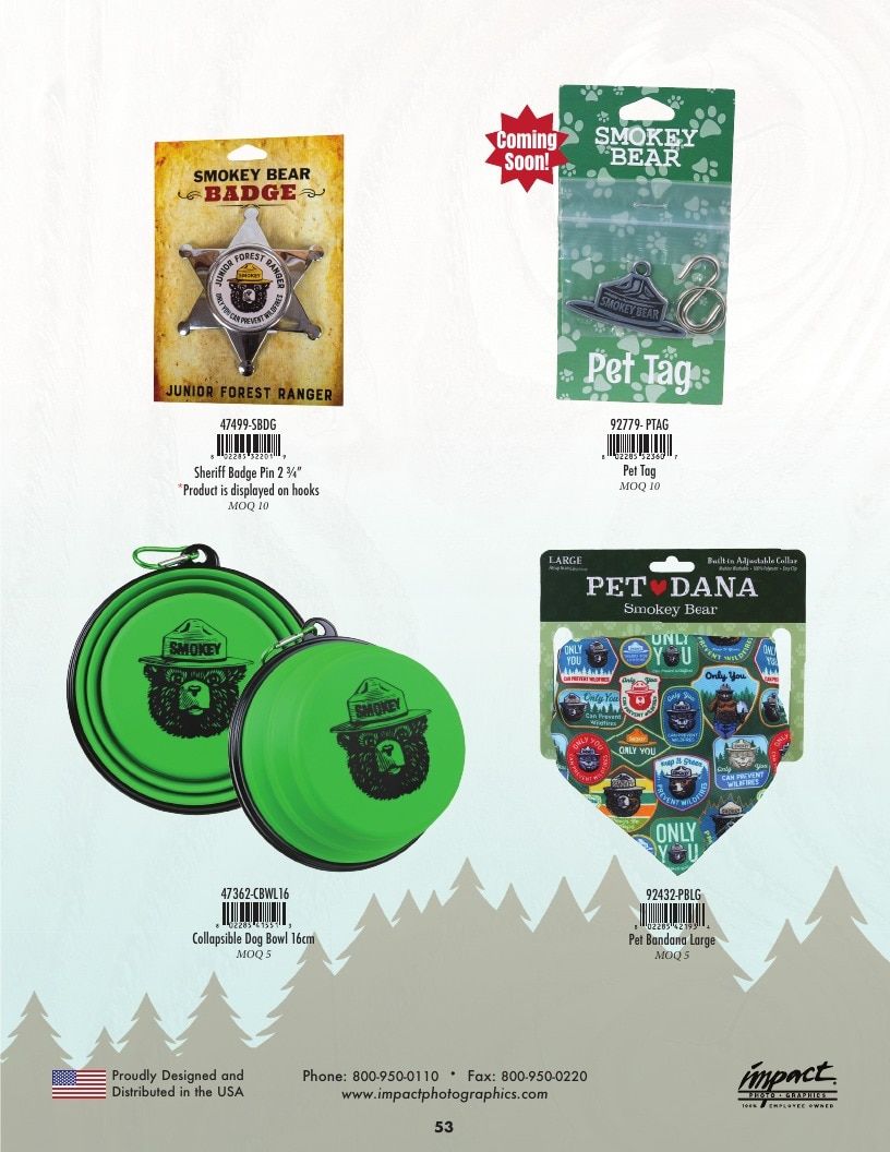 Impact Photographics Smokey Bear Catalog Weekly Ad January 1 - December 31, 2026