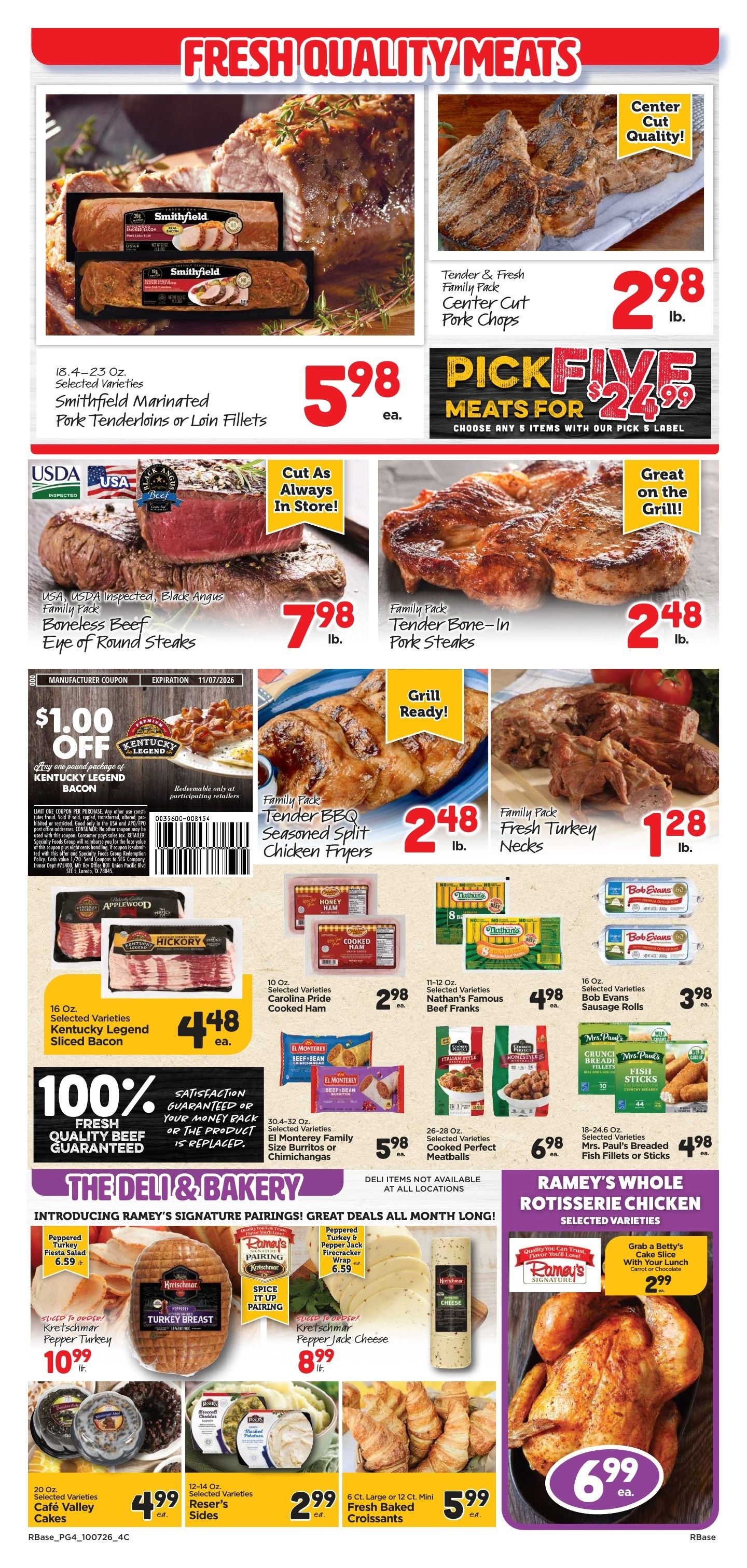 Jubilee Foods Pearl River Weekly Ad October 8 - 14, 2026