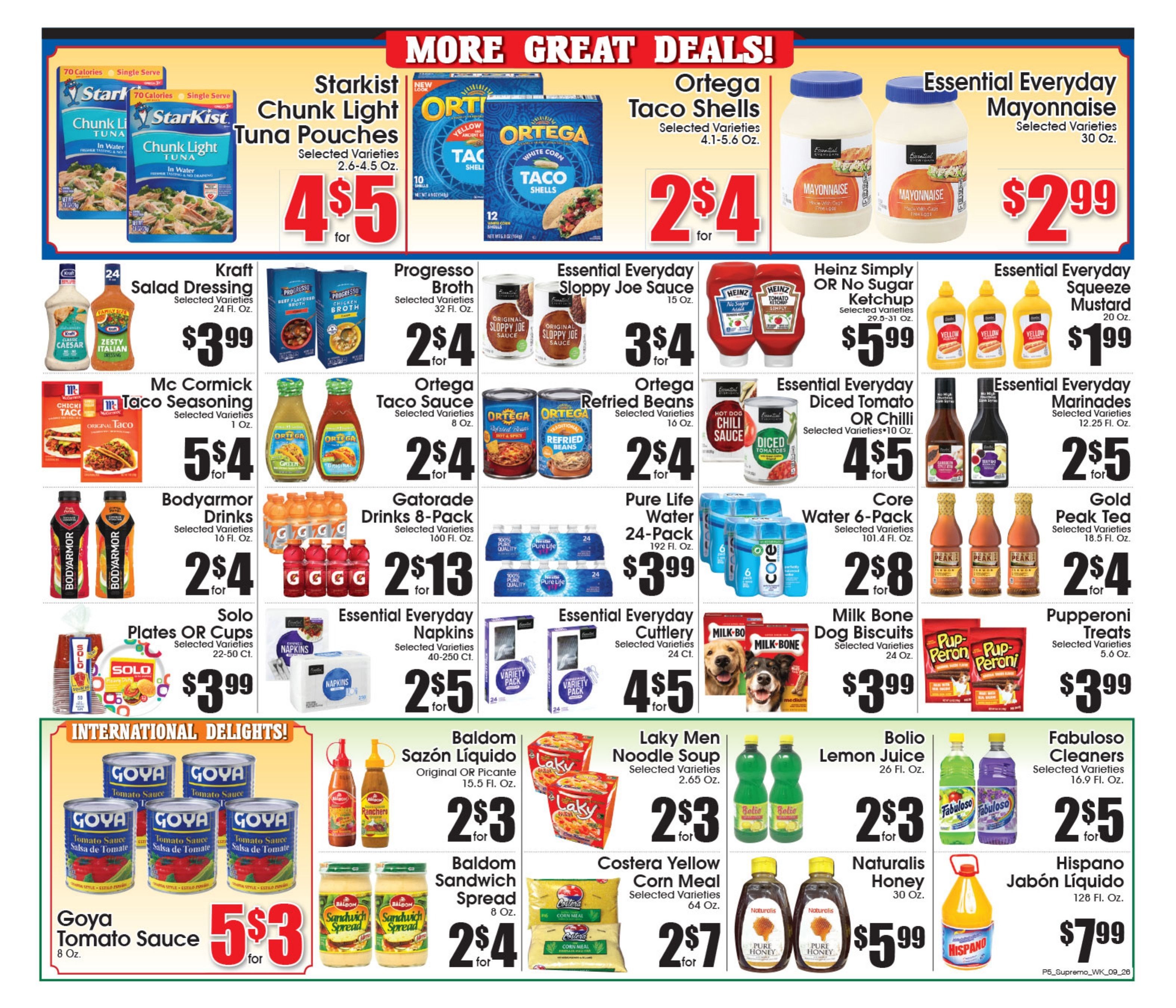 Supremo Food Markets (Trenton, NJ) Weekly Ad September 26 - October 2, 2026