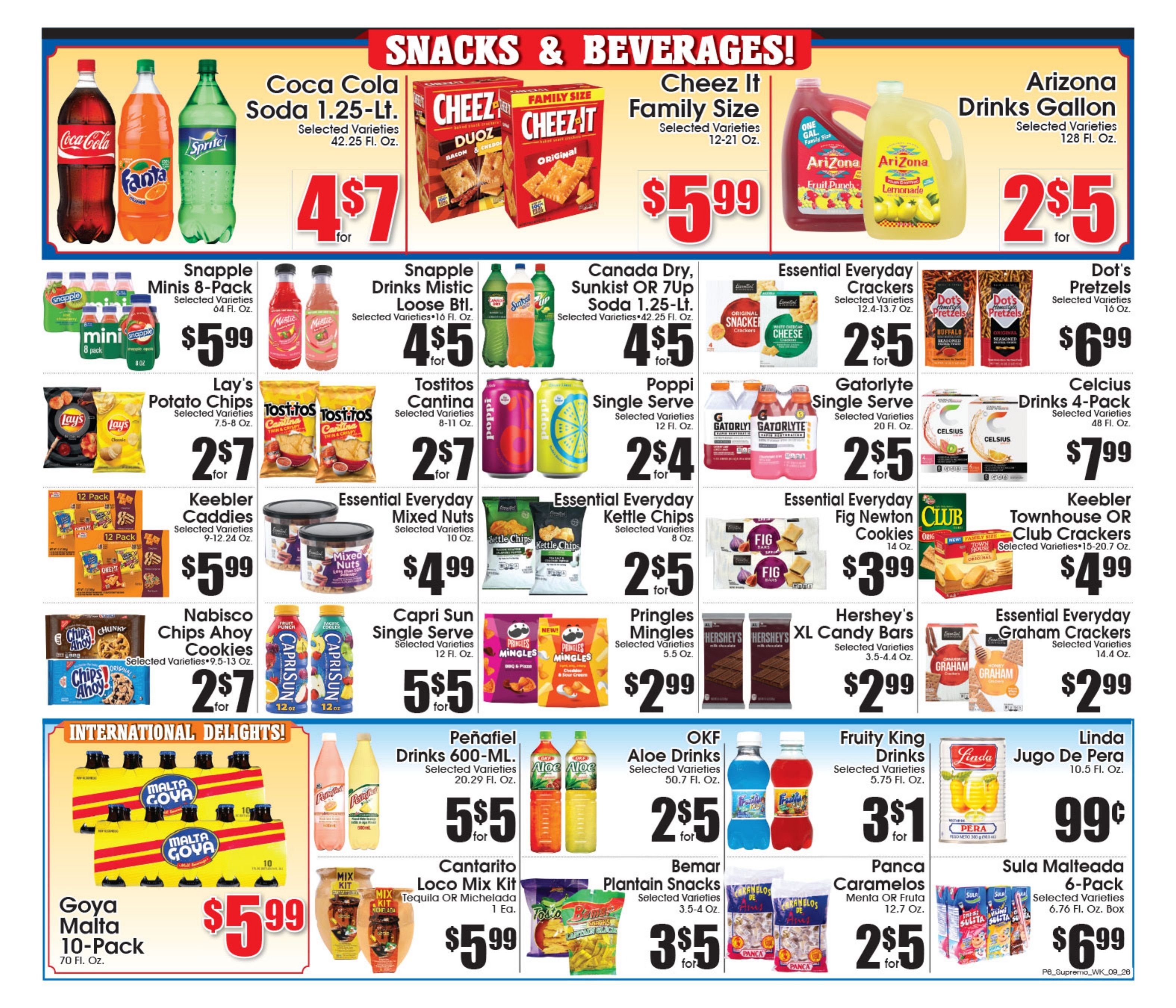 Supremo Food Markets (Trenton, NJ) Weekly Ad September 26 - October 2, 2026